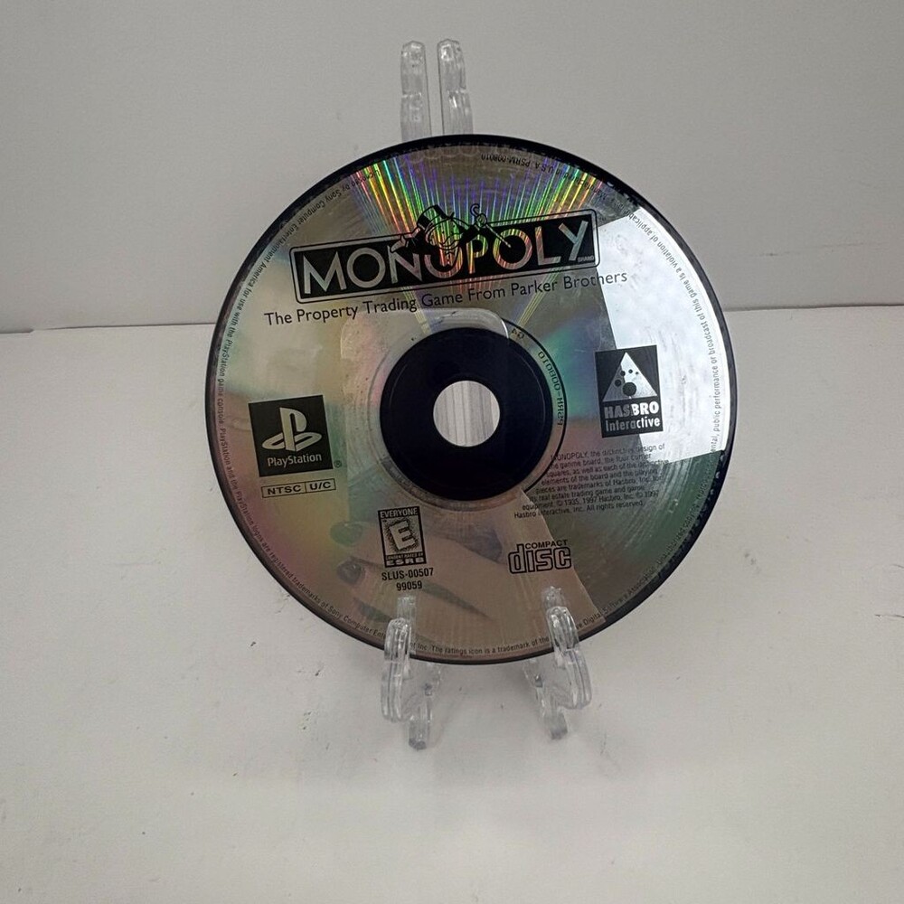 Monopoly PS1 SLUS-00507 (Sony PlayStation 1, 1997) Disc Only
